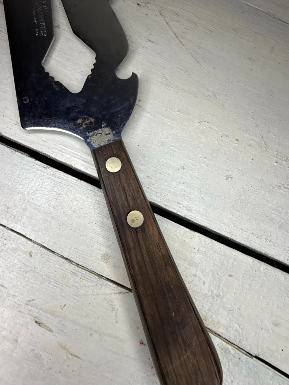 Vintage Klever Kleever Meat Tenderizer Cleaver Bottle Opener Kitchen Multi Tool